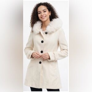 Sachi-Hooded-Wool-Blend-Coat-With-Genuine-Fox-Fur-Trim-Cream-M